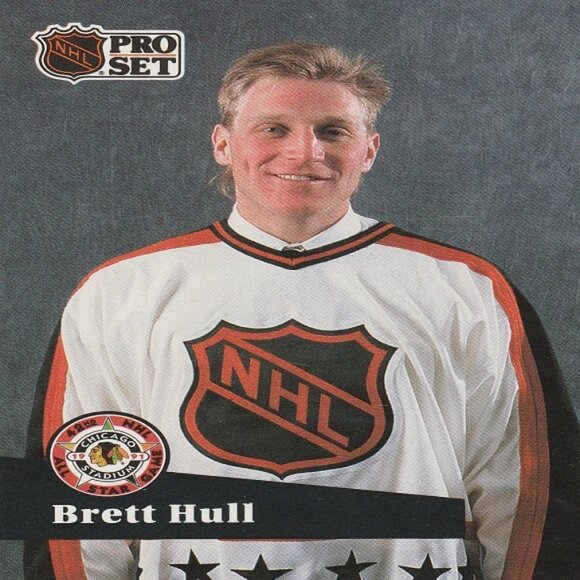 Brett Hull Hockey Card Collection - Picture 9 of 13